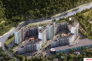 Фото №3: 1-комнатная квартира 18 м² - Небуг, мкр. квартал Спортивный, 1