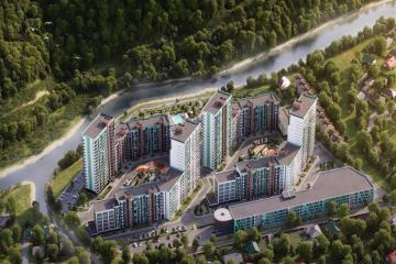 Фото №3: 1-комнатная квартира 18 м² - Небуг, мкр. квартал Спортивный, 1