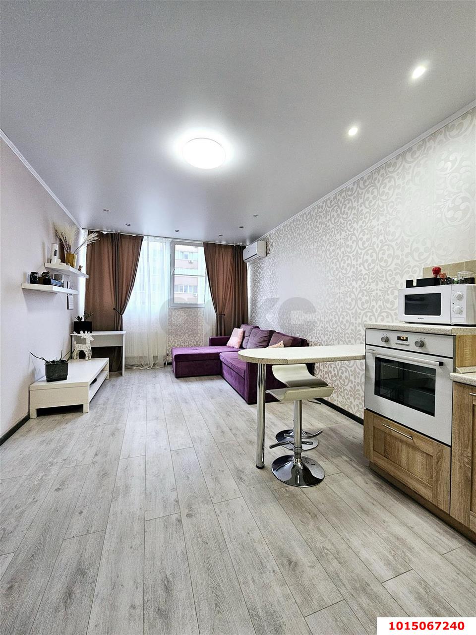 Фото №1: 1-комнатная квартира 45 м² - Краснодар, жилой комплекс Спорт-Сити, ул. Домбайская, 10/1к1