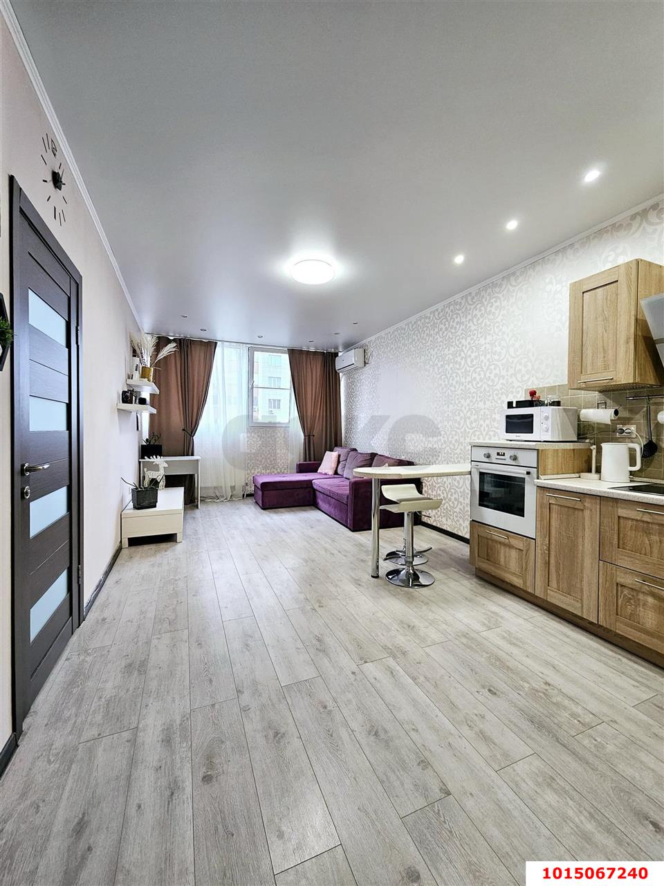 Фото №3: 1-комнатная квартира 45 м² - Краснодар, жилой комплекс Спорт-Сити, ул. Домбайская, 10/1к1