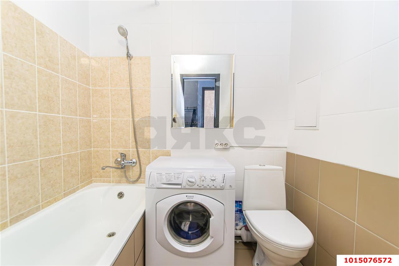 Фото №10: 1-комнатная квартира 26 м² - Краснодар, жилой комплекс Дыхание, ул. Лётчика Позднякова, 2к2