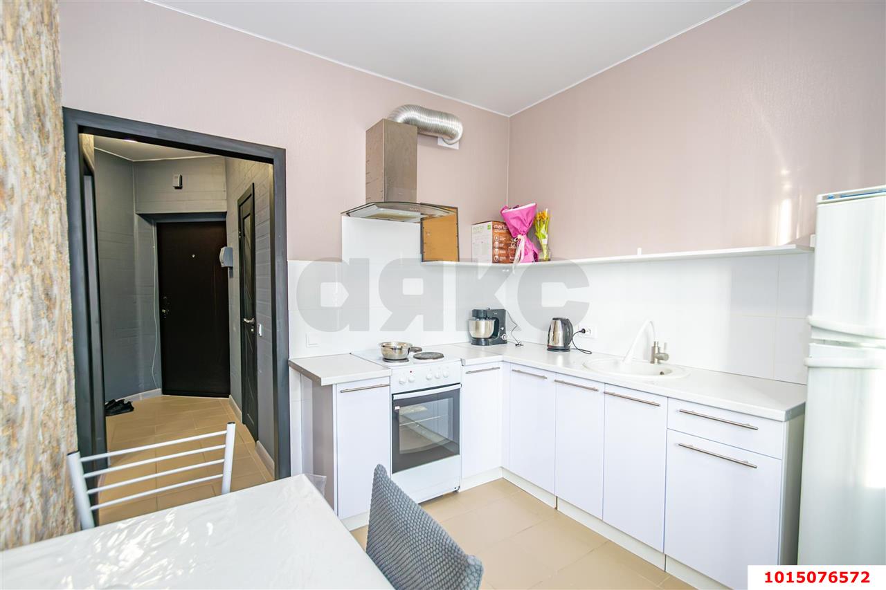 Фото №2: 1-комнатная квартира 26 м² - Краснодар, жилой комплекс Дыхание, ул. Лётчика Позднякова, 2к2