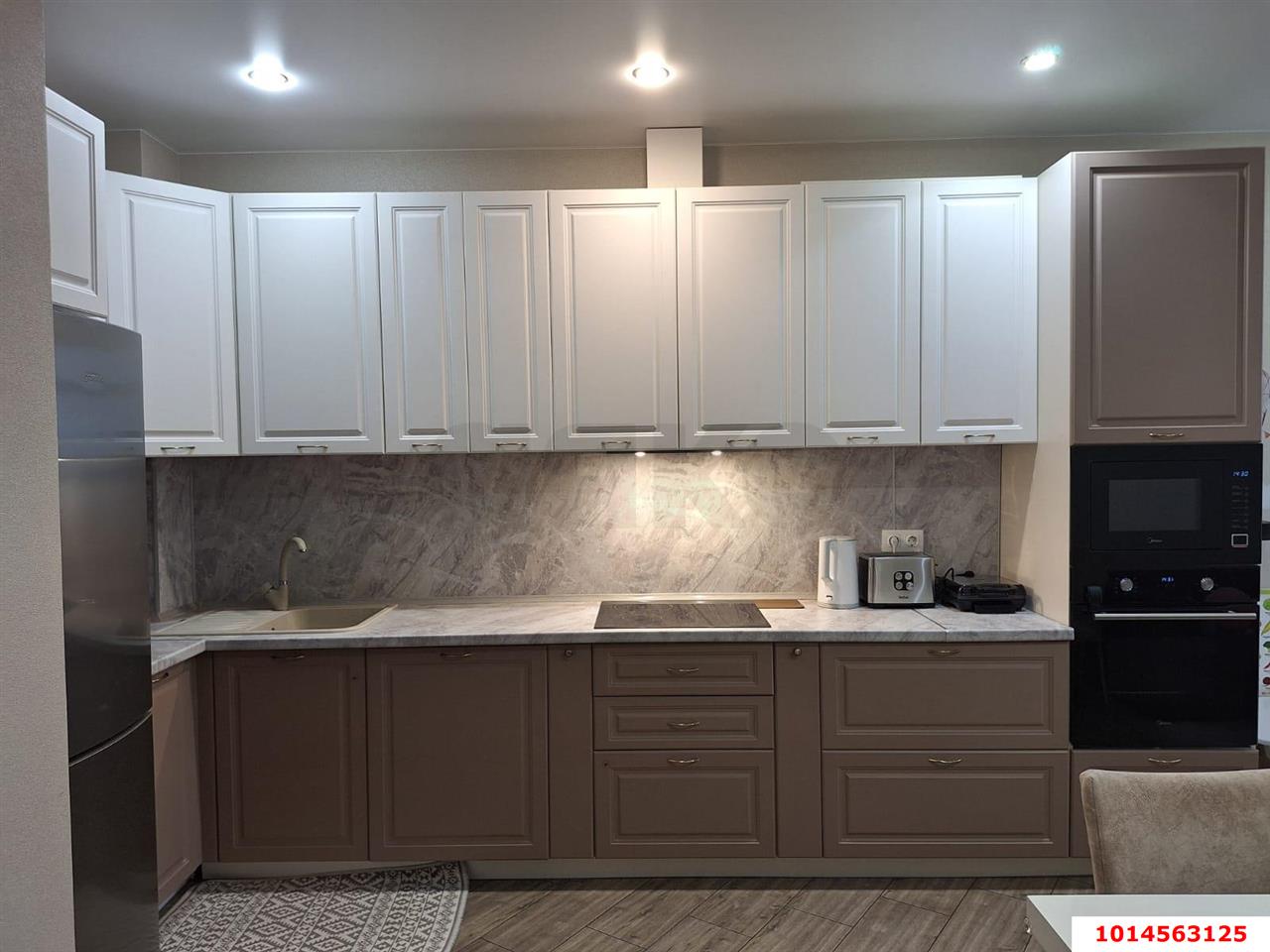 Фото №2: 1-комнатная квартира 45 м² - Краснодар, Прикубанский внутригородской округ, жилой комплекс Приоритет, жилой комплекс Мозаика, ж/м имени Демьяна Бедного, ул. Степная, 1/1