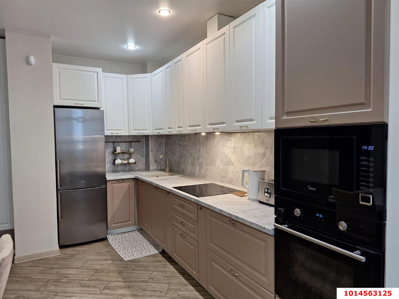 Фото №3: 1-комнатная квартира 45 м² - Краснодар, Прикубанский внутригородской округ, жилой комплекс Приоритет, жилой комплекс Мозаика, ж/м имени Демьяна Бедного, ул. Степная, 1/1