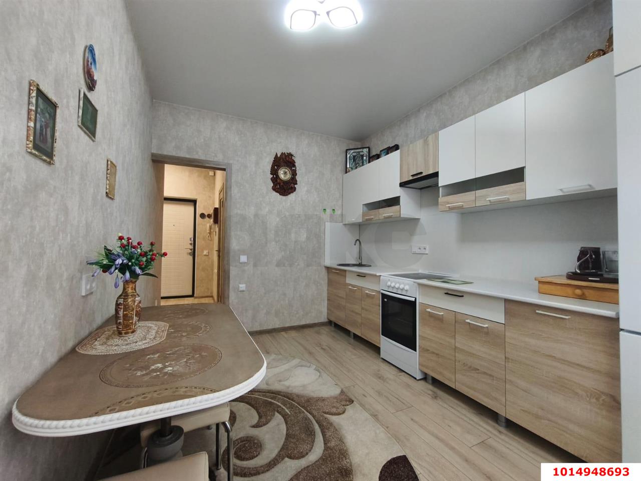 Фото №2: 1-комнатная квартира 39 м² - Краснодар, жилой комплекс Абрикосово, ул. имени Героя Георгия Бочарникова, 4к1