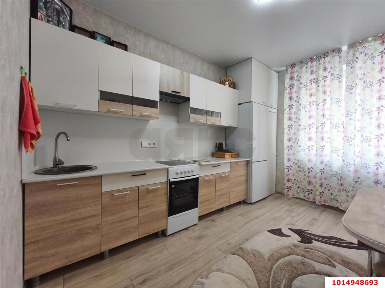 Фото №1: 1-комнатная квартира 39 м² - Краснодар, жилой комплекс Абрикосово, ул. имени Героя Георгия Бочарникова, 4к1