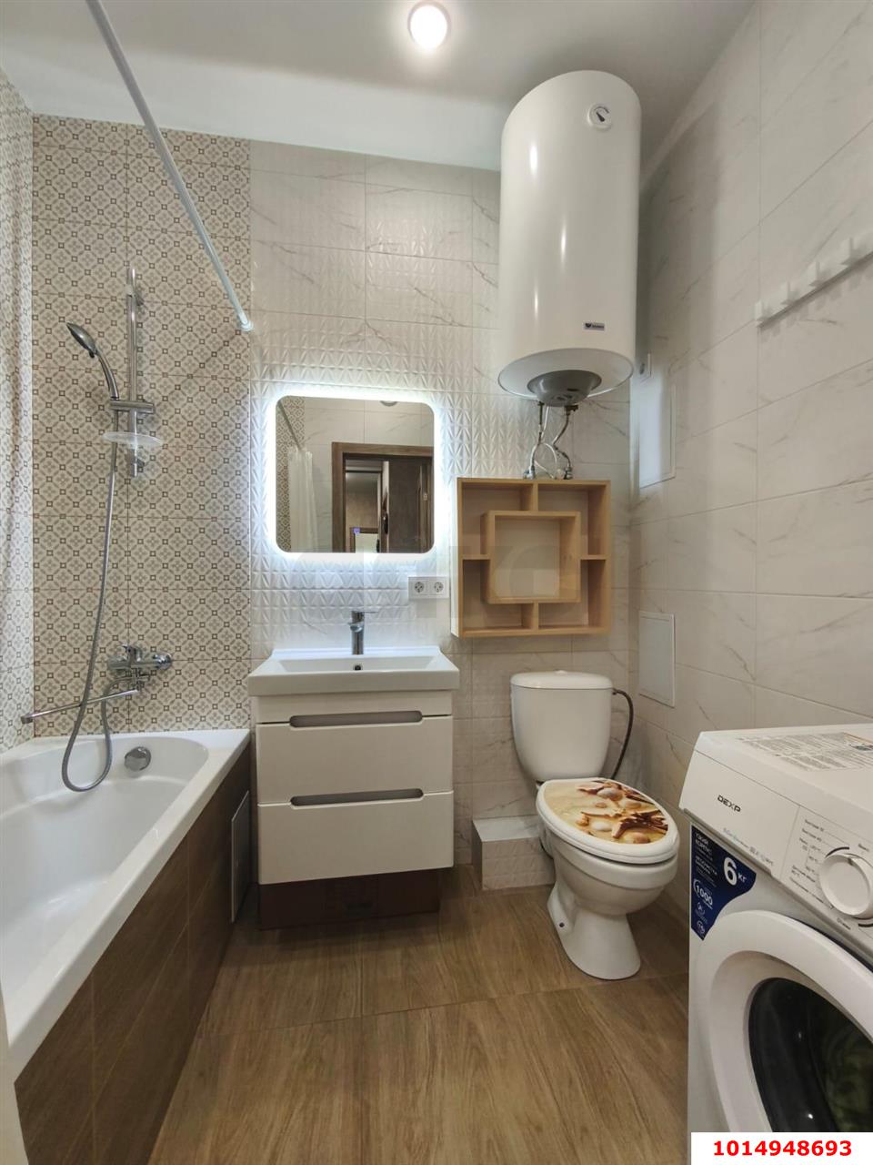 Фото №8: 1-комнатная квартира 39 м² - Краснодар, жилой комплекс Абрикосово, ул. имени Героя Георгия Бочарникова, 4к1