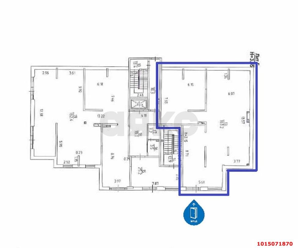 Фото №8: Торговое помещение 164 м² - Яблоновский, жилой комплекс Вектор, ул. Базовская, 21к4