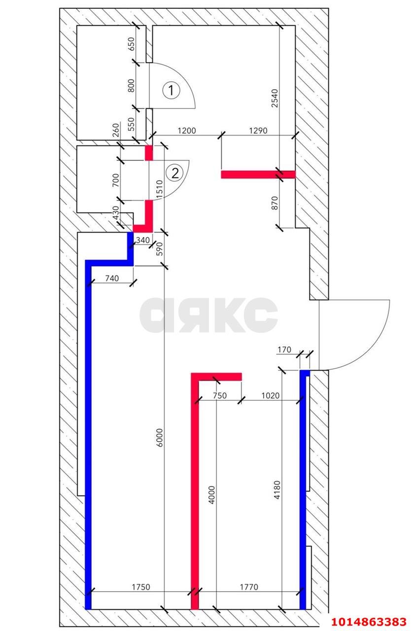 Фото №13: Коммерция 41 м² - Краснодар, Прикубанский внутригородской округ, мкр. Достояние, ул. Григория Булгакова, 12