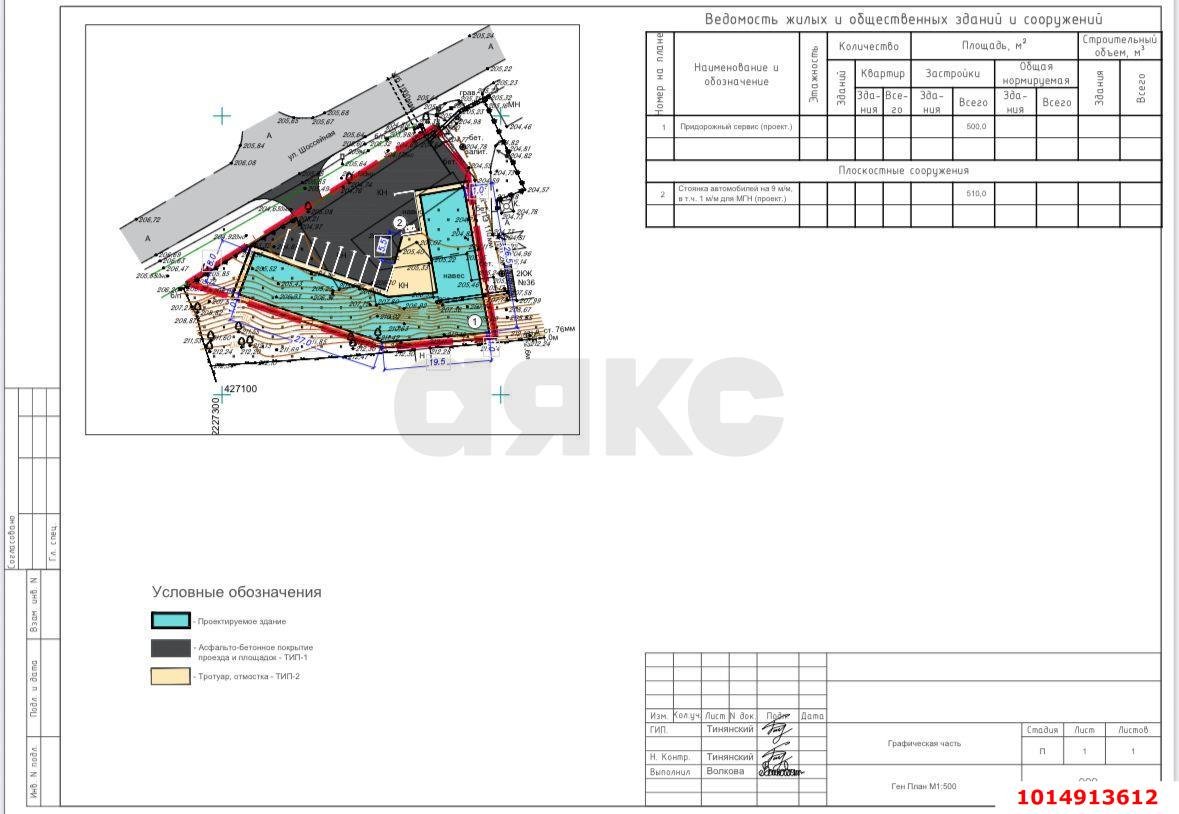 Фото №3: Земельный участок 12.07 сот. - Краснооктябрьский, ул. Шоссейная, 36