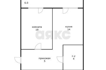 Фото №3: 1-комнатная квартира 43 м² - Краснодар, мкр. ЖК Территория Счастья, ул. Евгении Жигуленко, 3к1