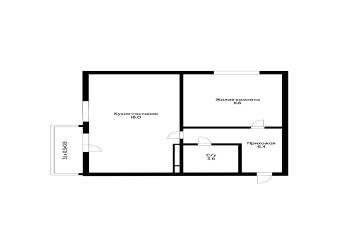 Фото №2: 1-комнатная квартира 40 м² - Краснодар, мкр. жилой комплекс Свобода, ул. Домбайская, 55к1