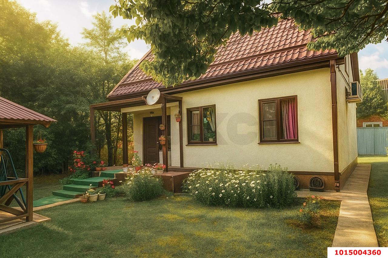 Фото №4: Дом 90 м² + 8 сот. - СНТ Лотос, мкр. Карасунский внутригородской округ, ул. Персиковая, 13