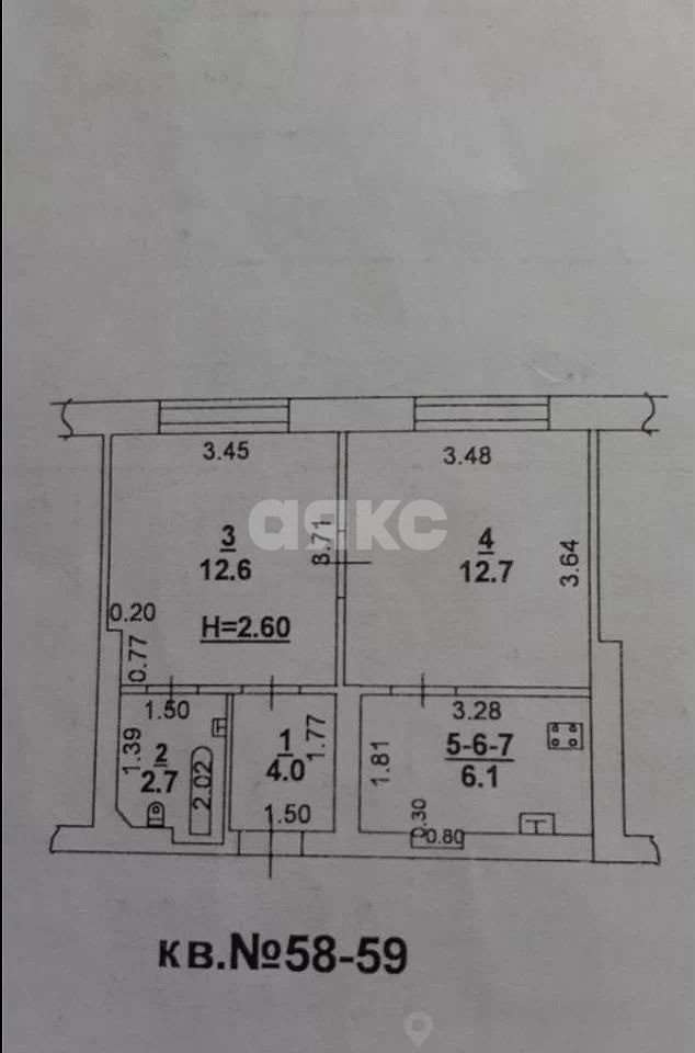 Фото №15: 2-комнатная квартира 38 м² - Ростов-на-Дону, Ворошиловский, пр-кт Михаила Нагибина, 36/1
