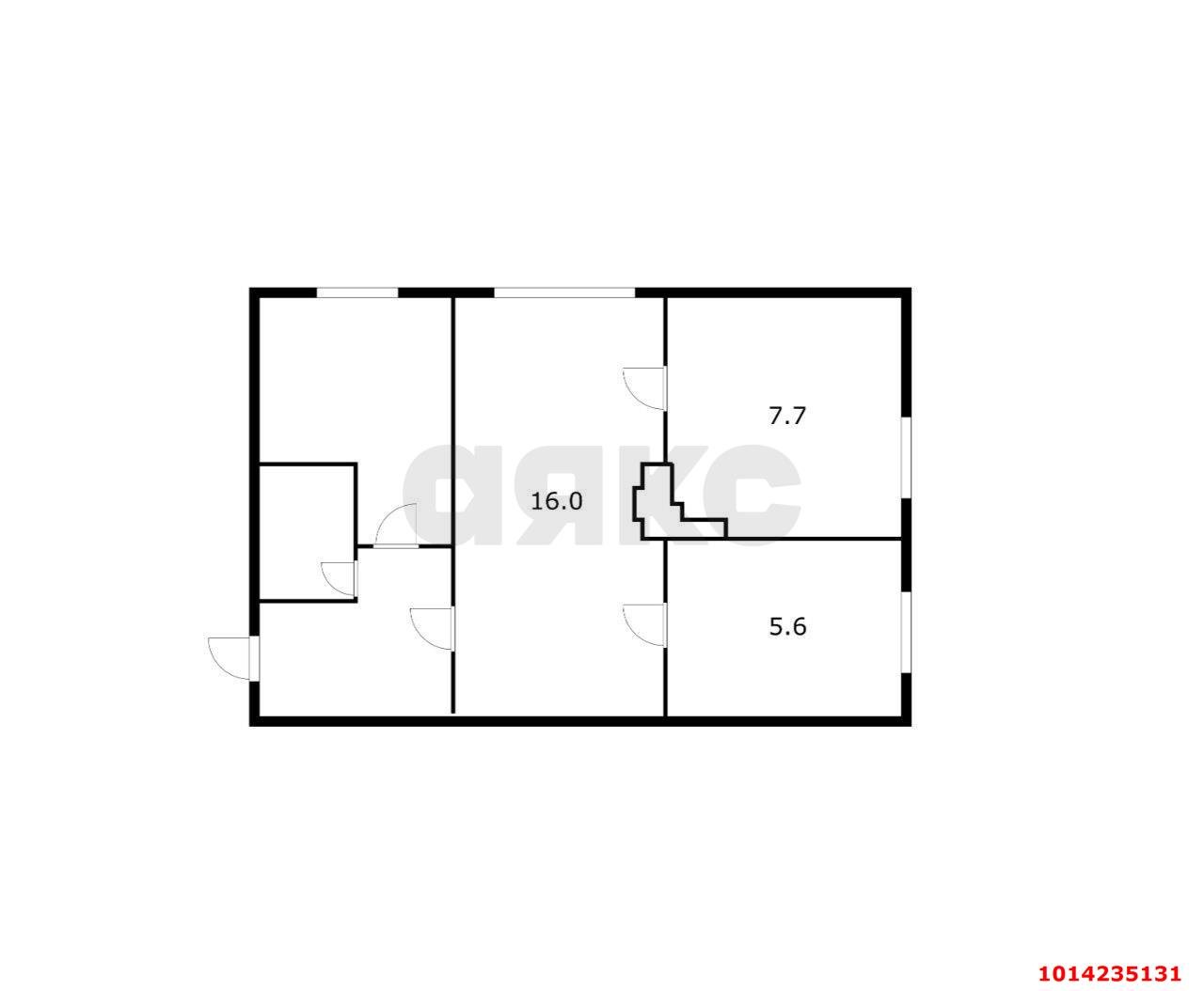 Фото №10: 3-комнатная квартира 42 м² - Краснодар, Пашковский, ул. Урожайная, 56