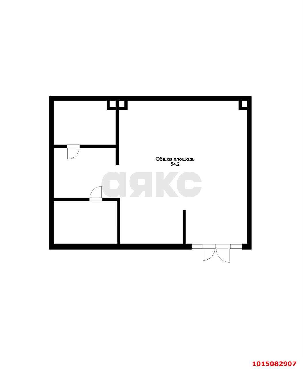 Фото №7: Коммерция 54 м² - Краснодар, Прикубанский внутригородской округ, мкр. жилой комплекс Ракурс, ул. имени Героя Ростовского, 8к4