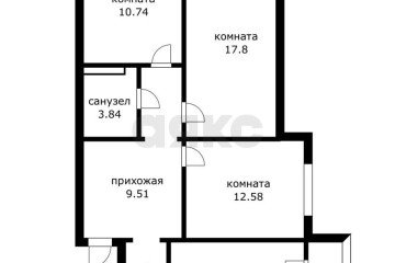 Фото №4: 3-комнатная квартира 80 м² - Краснодар, мкр. Завод Измерительных Приборов, ул. Зиповская, 48