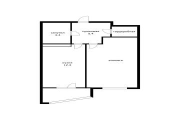Фото №1: 1-комнатная квартира 41 м² - Краснодар, мкр. Прикубанский внутригородской округ, пр-д Репина, 3