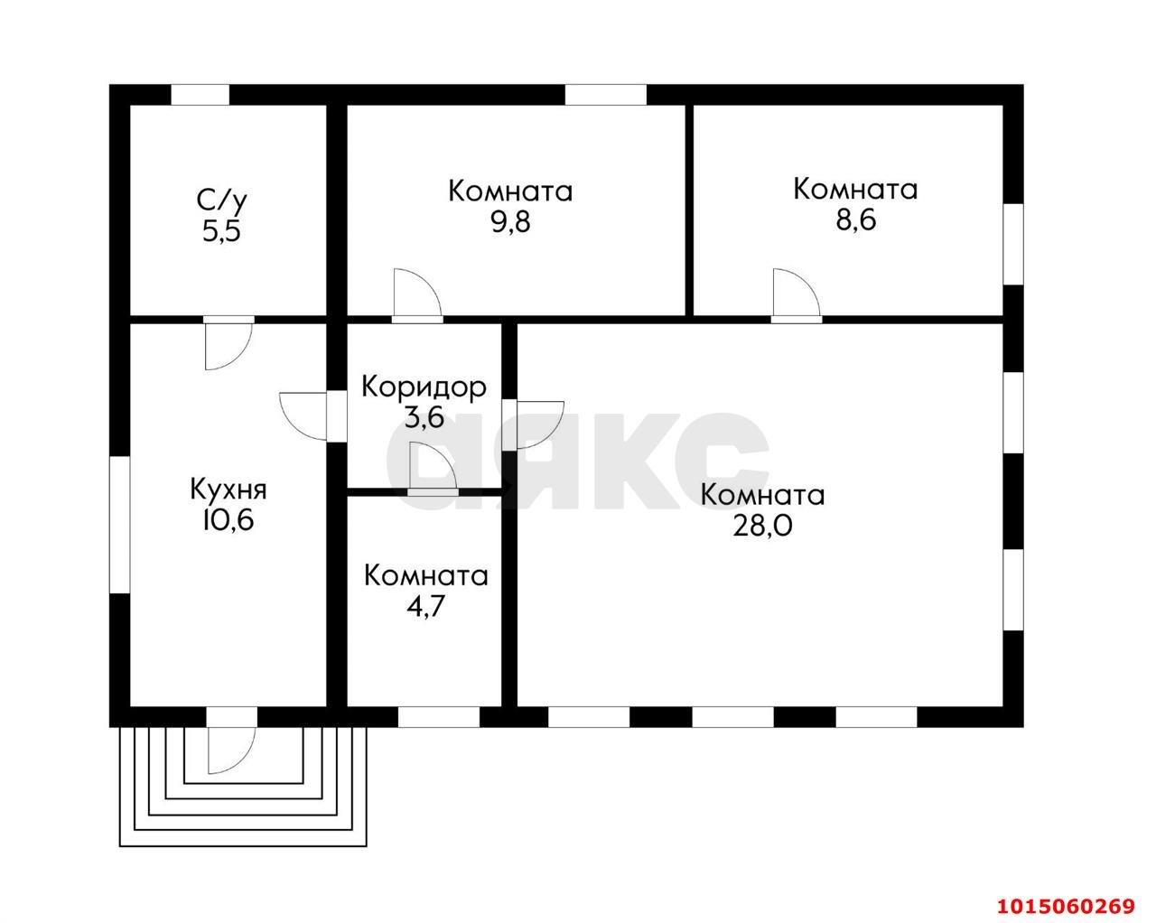 Фото №11: Дом 70 м² + 7.75 сот. - Краснодар, Центральный внутригородской округ, мкр. Черёмушки, ул. Стасова, 31