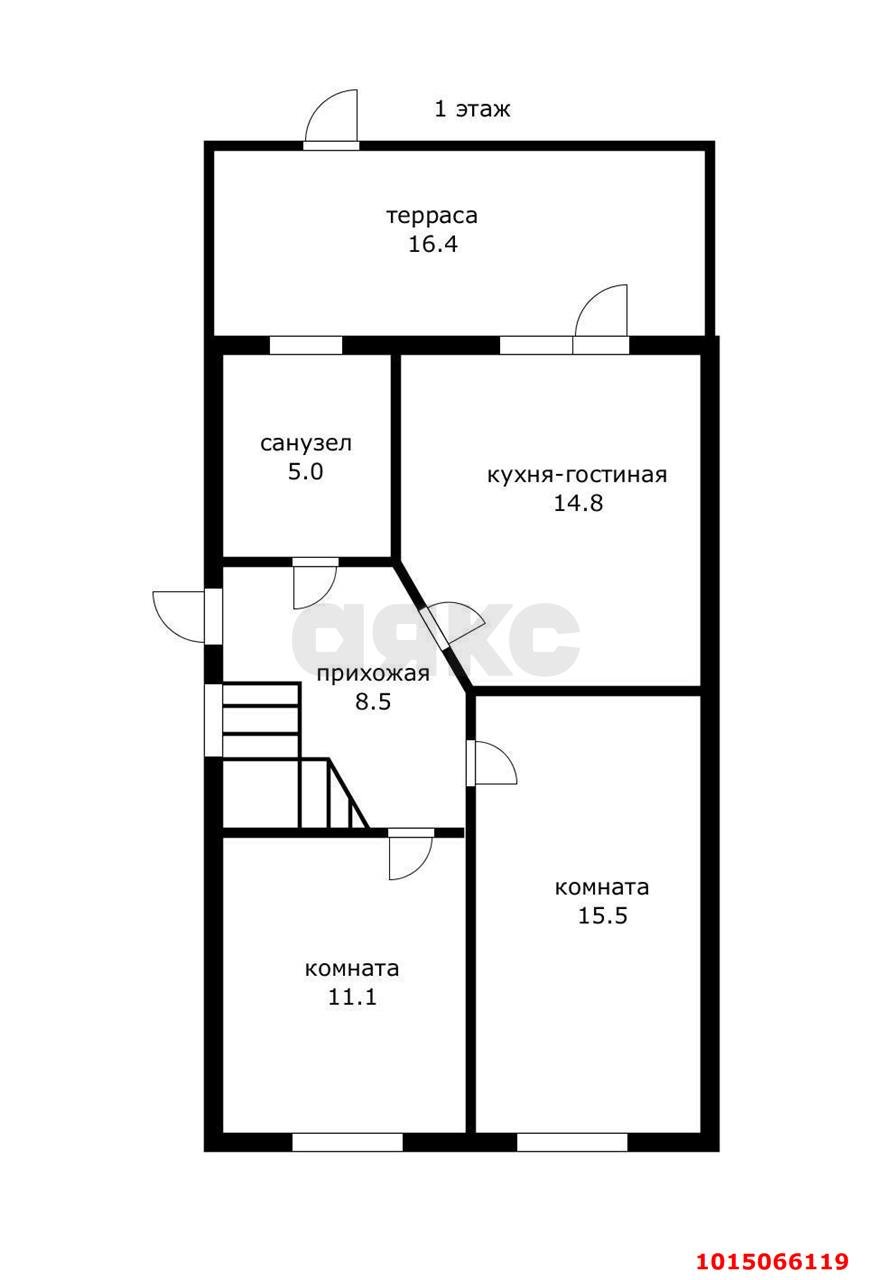 Фото №15: Дом 115 м² + 3.04 сот. - Калинина, Прикубанский внутригородской округ, пр-д 1-й Сиреневый, 19
