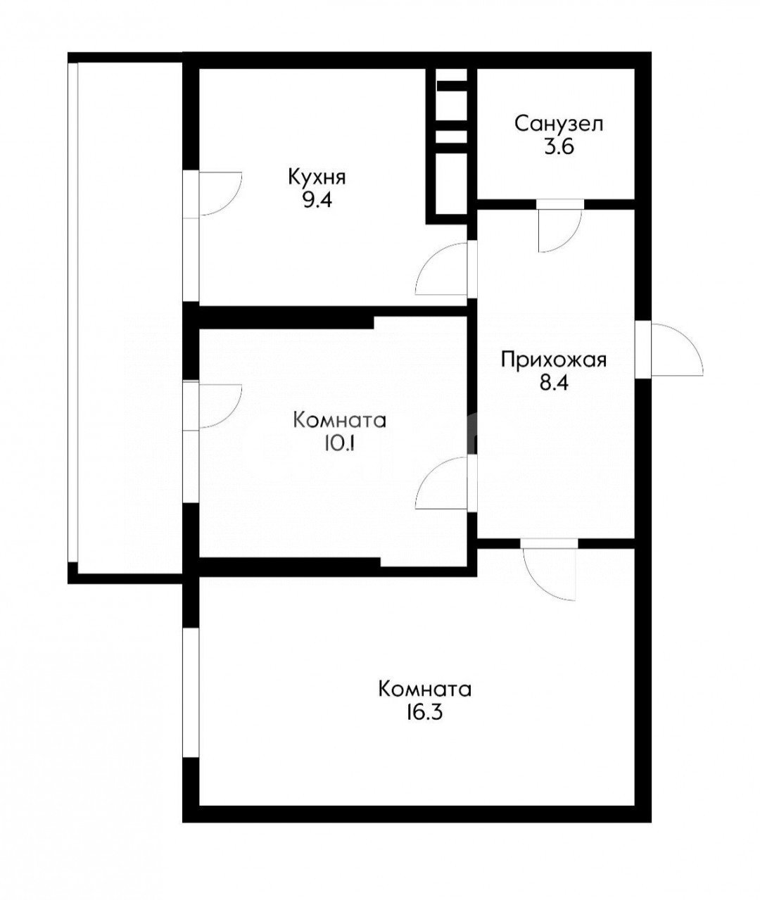 Фото №25: 2-комнатная квартира 55 м² - Новороссийск, ЖК Облака, ул. Куникова, 47Г