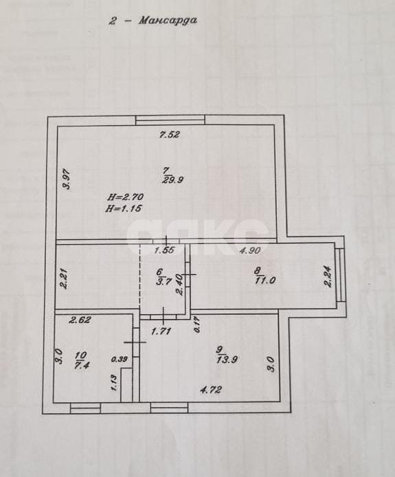 Фото №12: Дом 152 м² + 7.9 сот. - Уташ