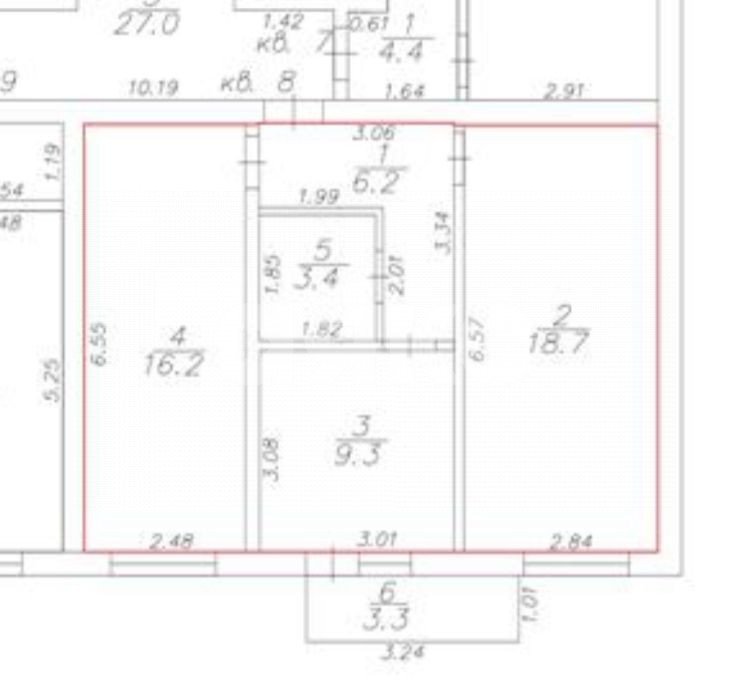Фото №9: 2-комнатная квартира 53 м² - Супсех, ул. Кирова, 51