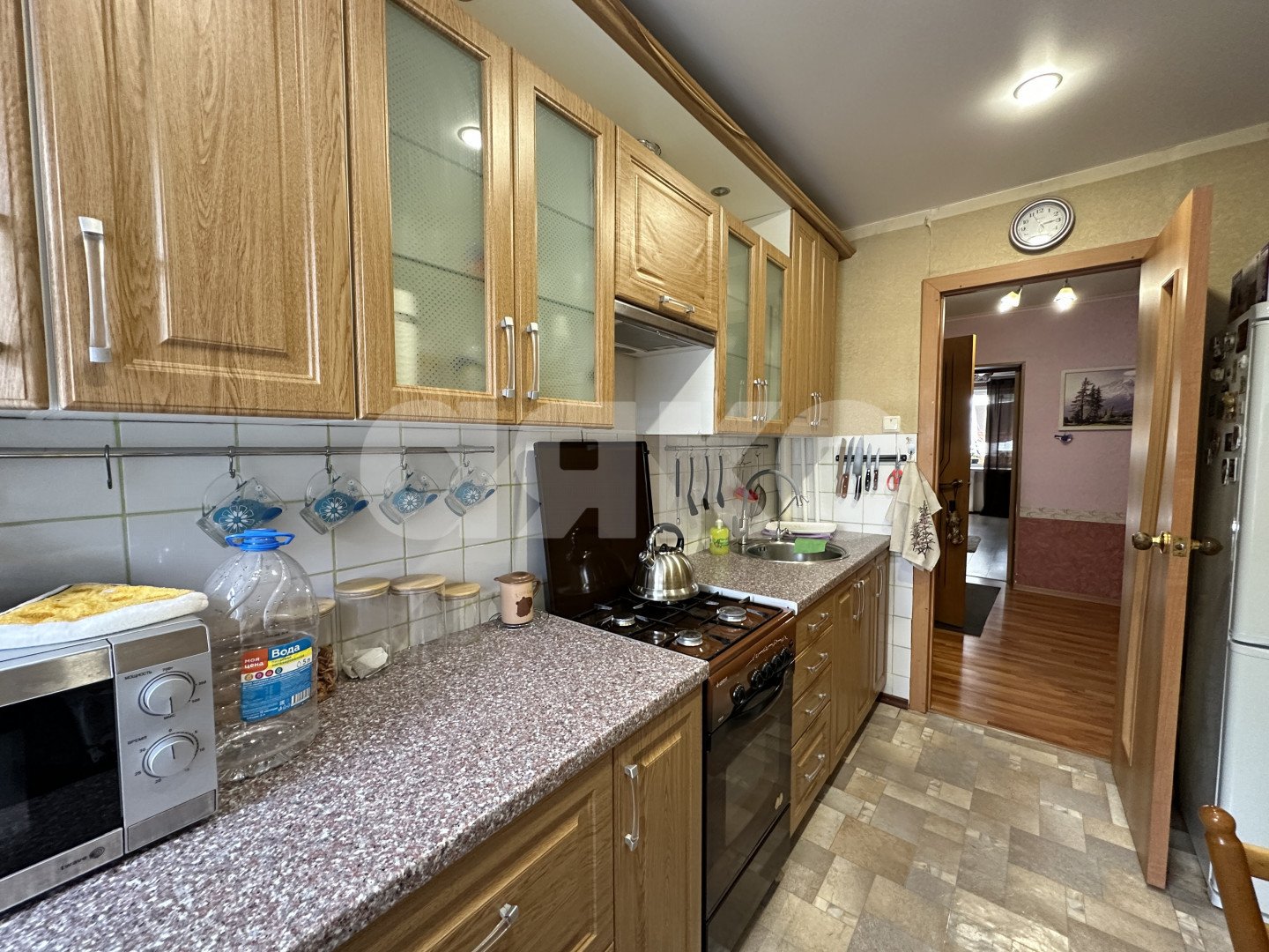 Фото №2: 3-комнатная квартира 59 м² - Щёкино, Северо-Западный, ул. Молодёжная, 16