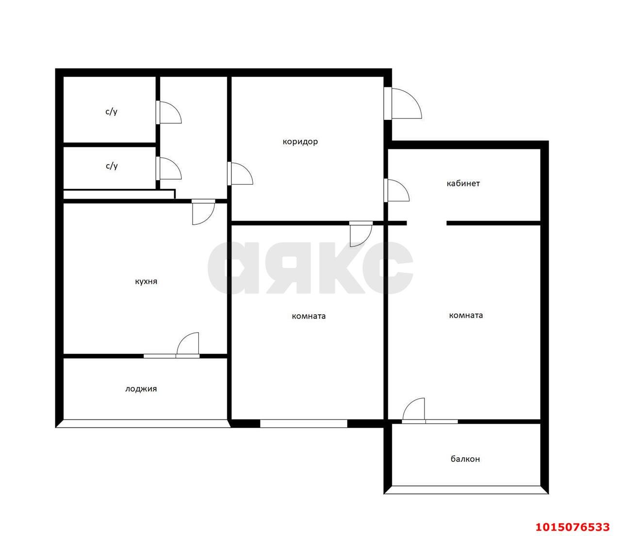 Фото №18: 2-комнатная квартира 63 м² - Краснодар, Молодёжный, ул. 2-я Целиноградская, 3