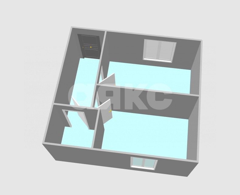 Фото №19: 1-комнатная квартира 34 м² - Анапа, ул. Шевченко, 252