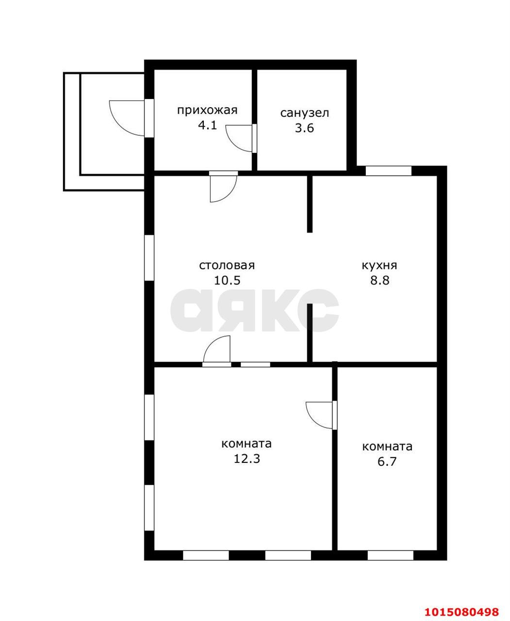 Фото №11: Дом 57 м² + 4.95 сот. - Краснодар, 40 лет Победы, ул. Дачная, 155