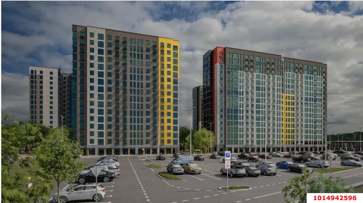 Фото №3: 1-комнатная квартира 39 м² - Новая Адыгея, мкр. ЖК Мегасити, ул. Бжедугская, 12