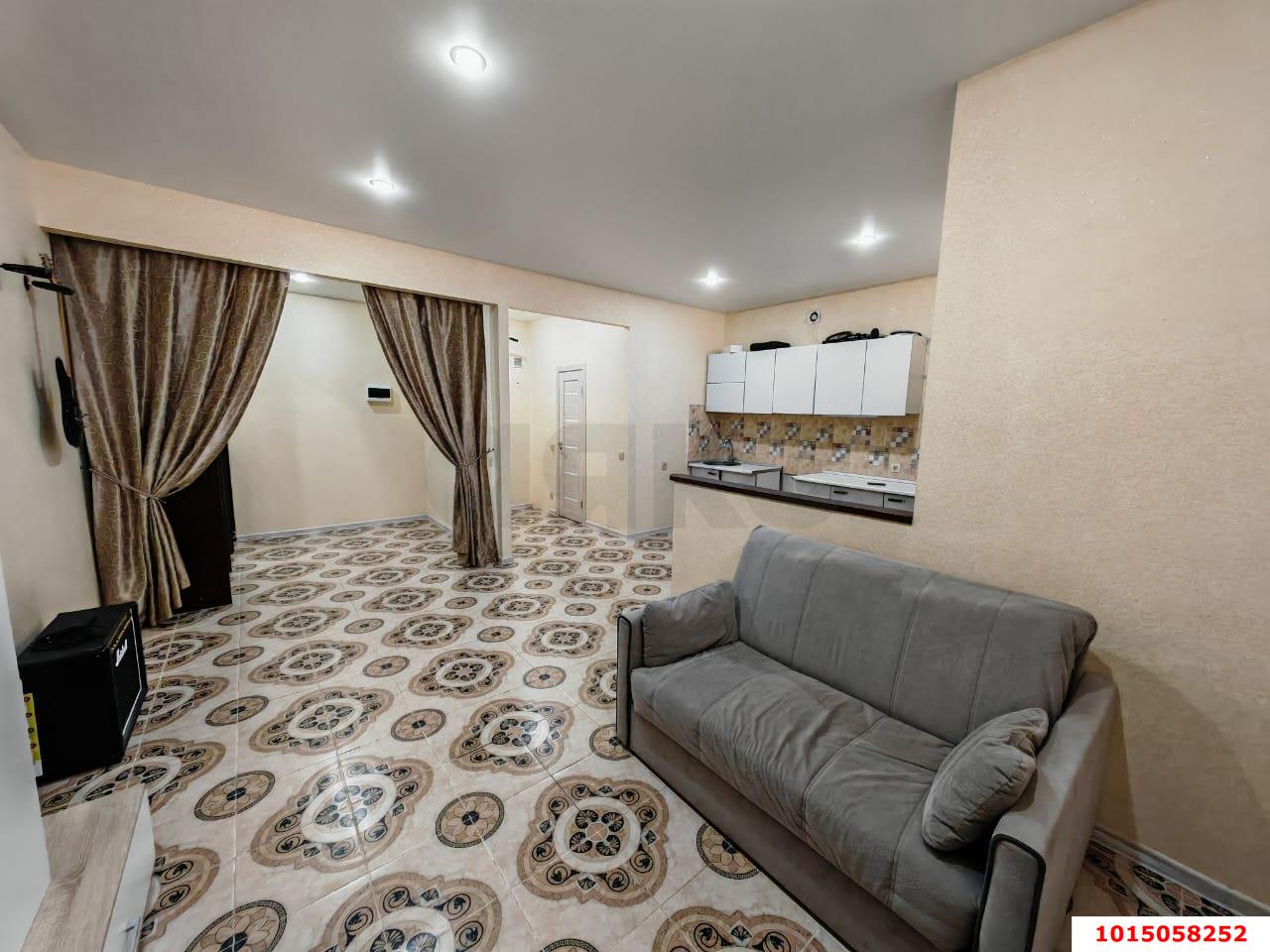 Фото №1: 1-комнатная квартира 38 м² - Знаменский, жилой комплекс Первомайский, ул. Первомайская, 36/6