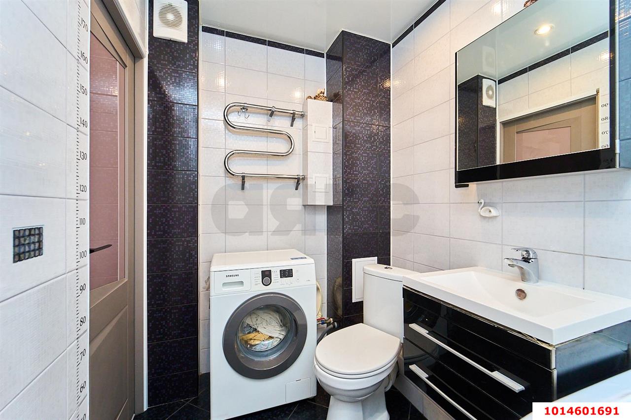 Фото №13: 1-комнатная квартира 42 м² - Краснодар, Карасунский внутригородской округ, мкр. Гидростроителей, ул. имени Снесарева, 4