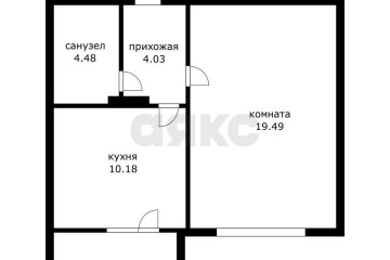 Фото №2: 1-комнатная квартира 38 м² - Краснодар, мкр. Гидростроителей, ул. имени Снесарева, 4