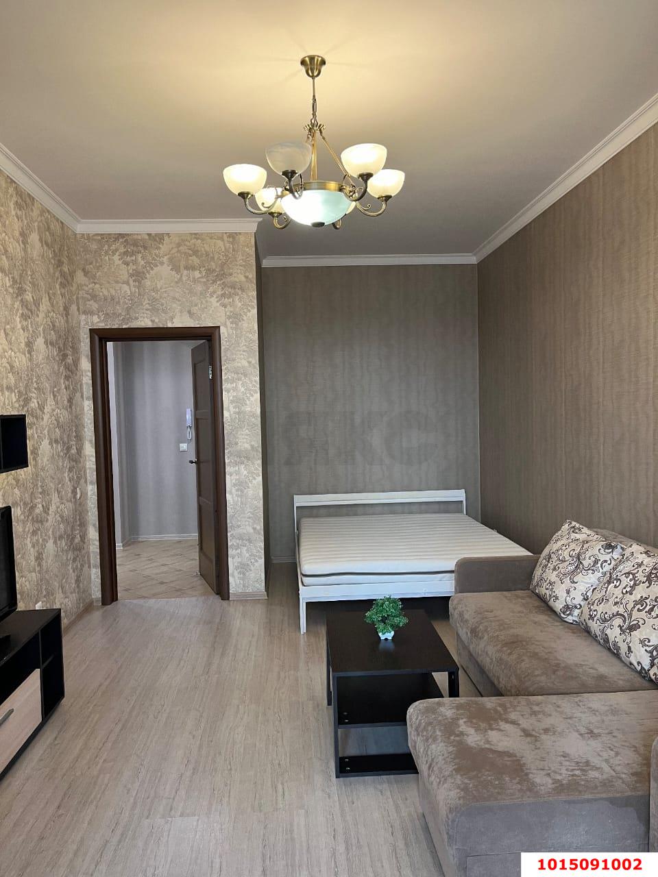 Фото №1: 1-комнатная квартира 45 м² - Краснодар, Солнечный, ул. Казбекская, 17