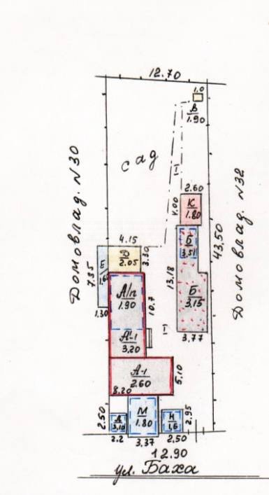 Фото №12: Дом 97 м² + 567 сот. - Мариуполь, Ильичёвский, ул. Баха, 30