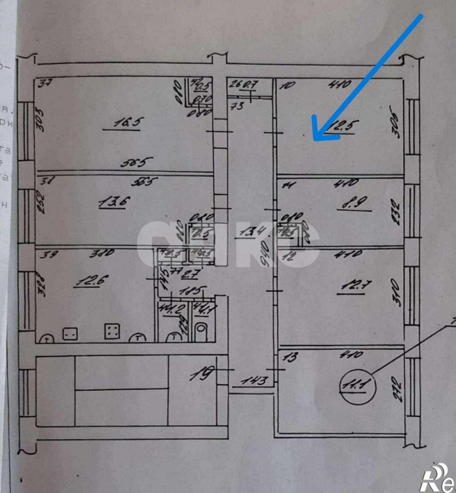 Фото №6: Комната 80 м² - Фосфоритный, ул. Школьная, 2