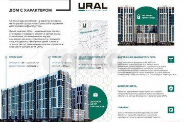 Фото №5: 1-комнатная квартира 45 м² - Краснодар, мкр. ЖК Урал, ул. Уральская, 87/7