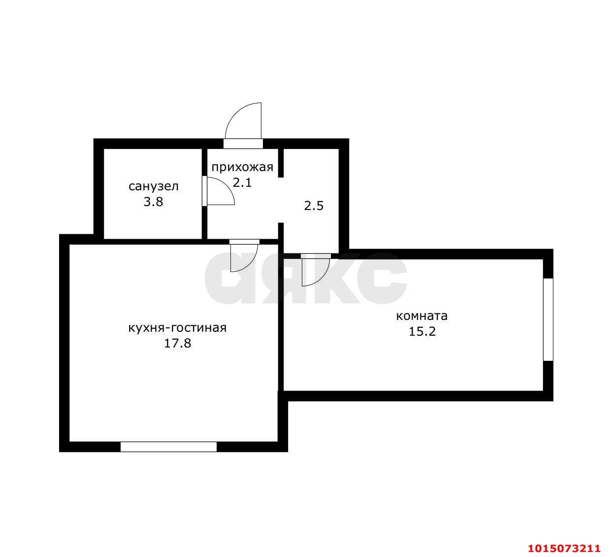 Фото №11: 2-комнатная квартира 41 м² - Краснодар, имени Петра Метальникова, ул. Евгении Жигуленко, 2