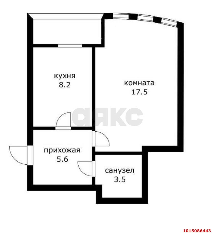 Фото №13: 1-комнатная квартира 34 м² - Краснодар, Пашковский, ул. Крупской, 11