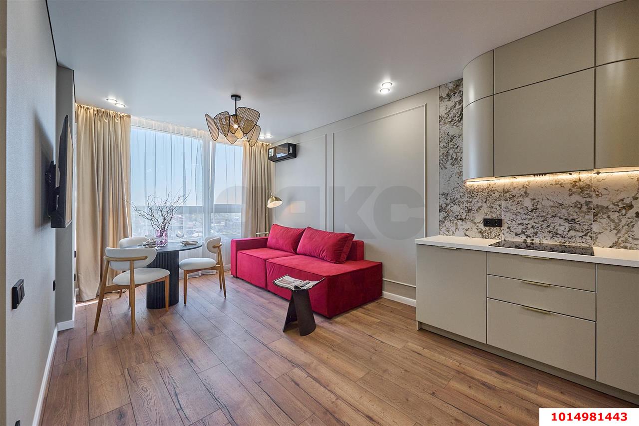 Фото №6: 1-комнатная квартира 41 м² - Краснодар, ЖК Все Свои Вип, ул. Колхозная, 5/2