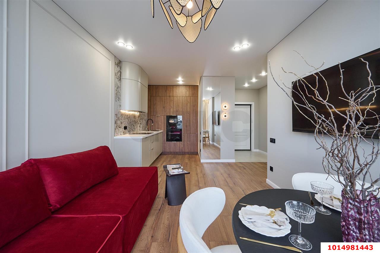 Фото №7: 1-комнатная квартира 41 м² - Краснодар, Центральный внутригородской округ, Табачная Фабрика, мкр. ЖК Все Свои Вип, ул. Колхозная, 5/2к1