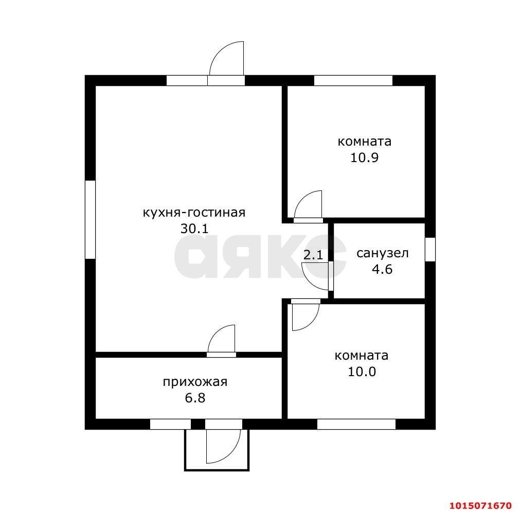 Фото №15: Дом 64 м² + 6 сот. - Лазурный, Прикубанский внутригородской округ, ул. Янтарная, 22