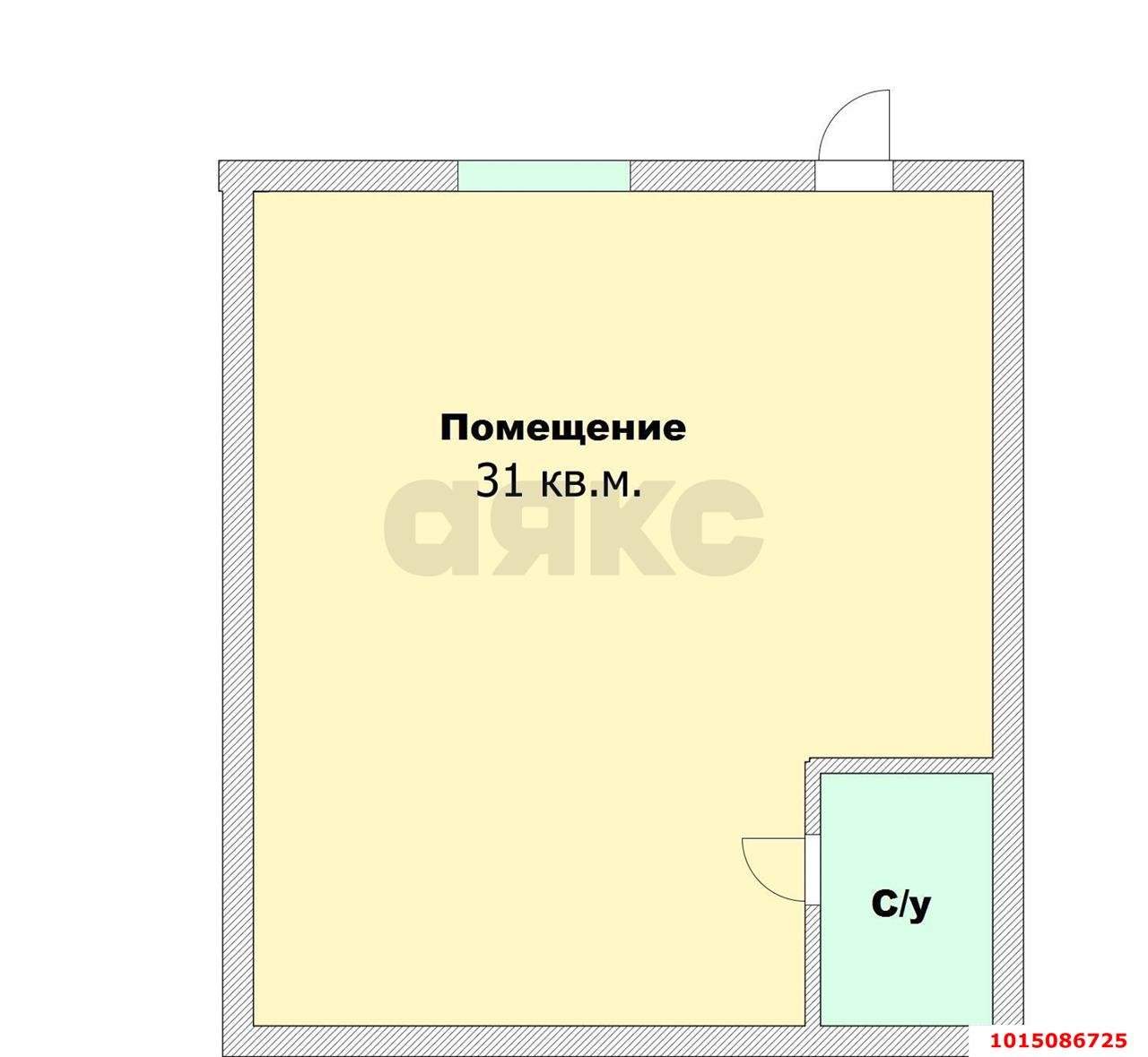 Фото №3: Торговое помещение 32 м² - Краснодар, Музыкальный, ул. имени Сергея Есенина, 129/7