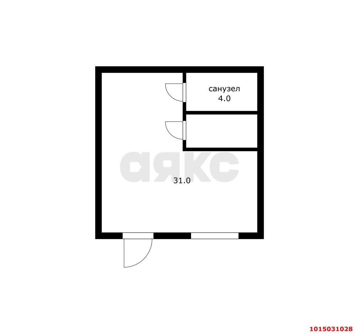 Фото №14: Торговое помещение 38 м² - Краснодар, жилой комплекс Краски, ул. Краеведа Соловьёва, 6к7