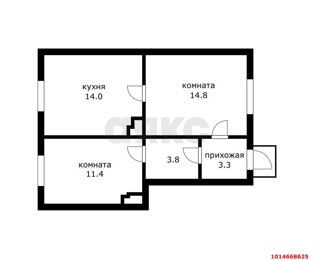 Фото №16: 3-комнатная квартира 70 м² - Краснодар, Западный внутригородской округ, мкр. Центральный, ул. Фрунзе, 110