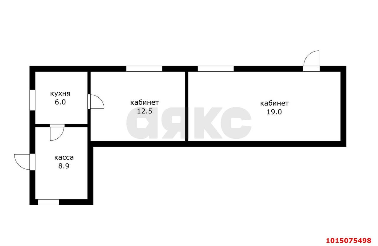 Фото №7: Торговое помещение 47 м² - Динская, ул. Советская, 76