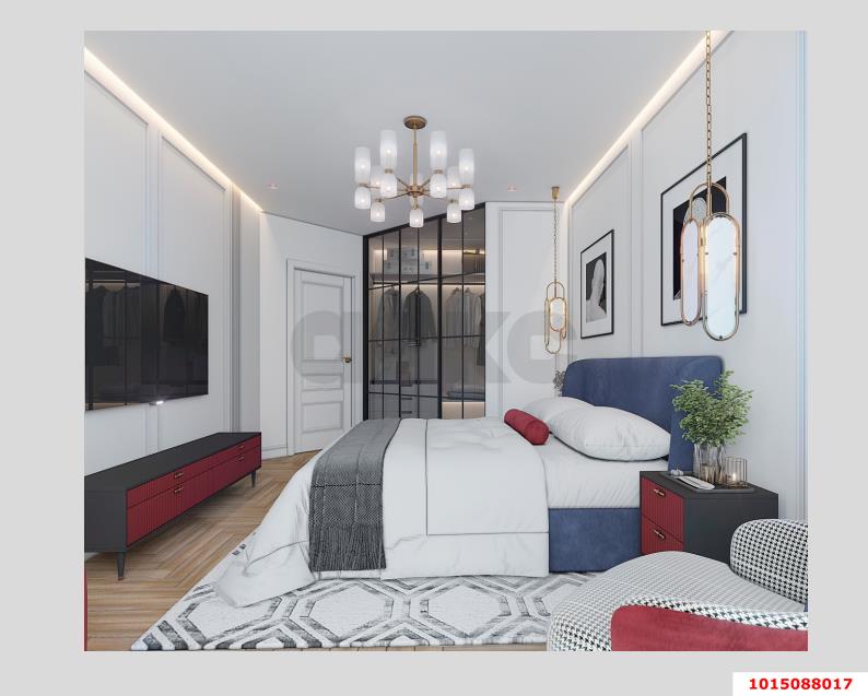 Фото №3: Пентхаус 140 м² - Краснодар, Прикубанский внутригородской округ, Микрохирургии глаза, мкр. жилой комплекс Сограт, ул. Красных Партизан, 4/15