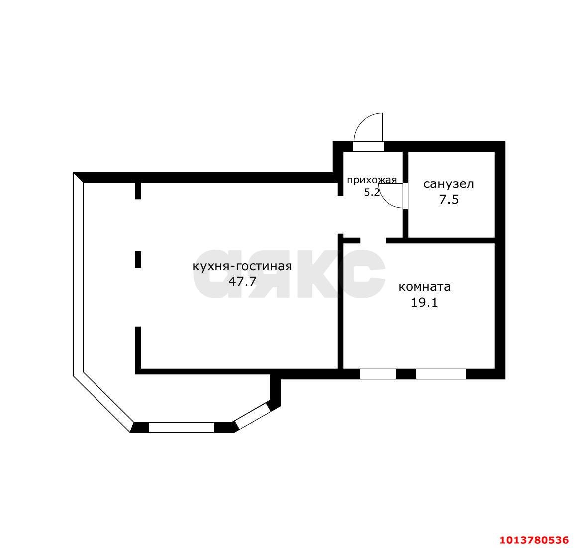 Фото №2: 2-комнатная квартира 86 м² - Краснодар, имени Петра Метальникова, ул. Защитников Отечества, 5